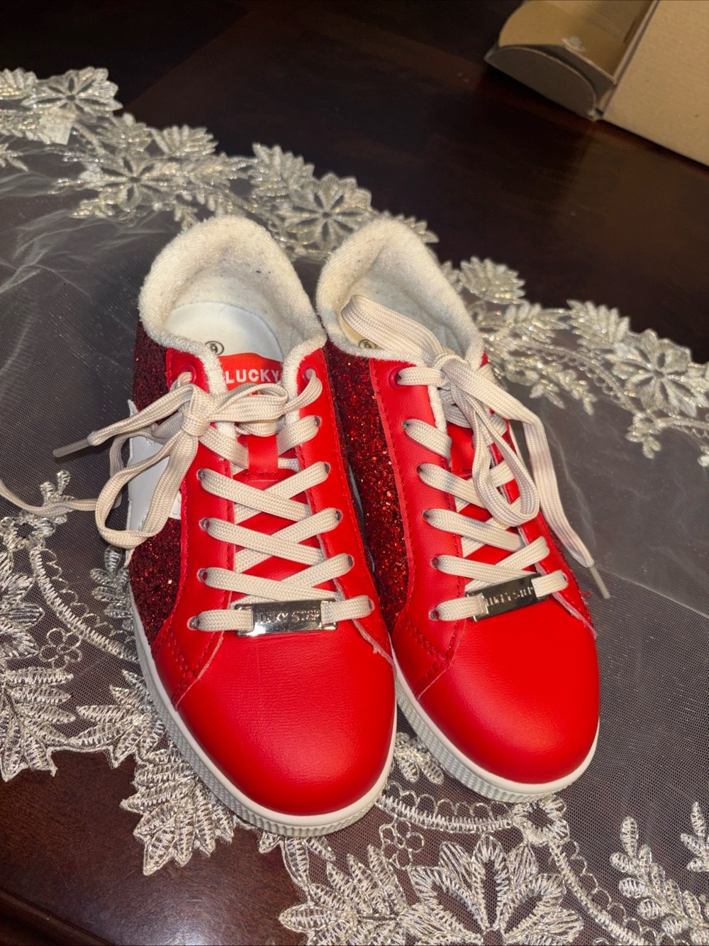 Lucky Step 'Air Cooled' Red Sneakers